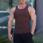 💪👕 Muscle Fit Tank Top for Men – Slim, Strong, Stylish
