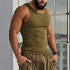 💪👕 Muscle Fit Tank Top for Men – Slim, Strong, Stylish