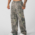 👖✨ Men's Camo Wide Leg Joggers – Bold • Baggy • Comfort