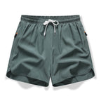 🏃 Breathable Athletic Shorts – Zippered Pockets, Quick-Dry & Elastic Waistband 🔥BUY 2 FREE SHIPPING
