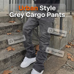 Men's Stacked Flare Denim Jeans