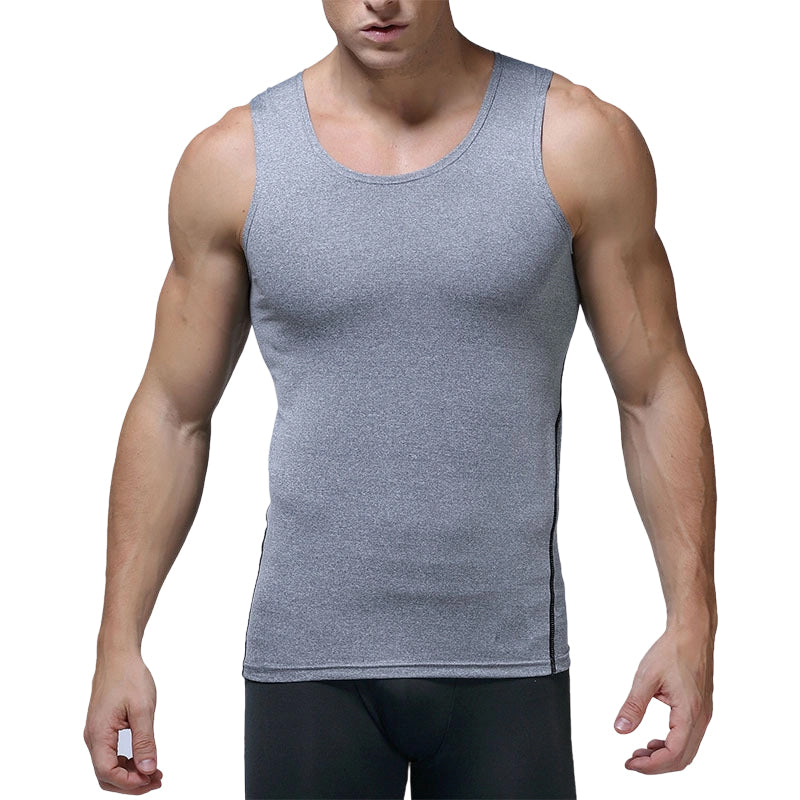 Men's Compression Shirt Tank Top for Training