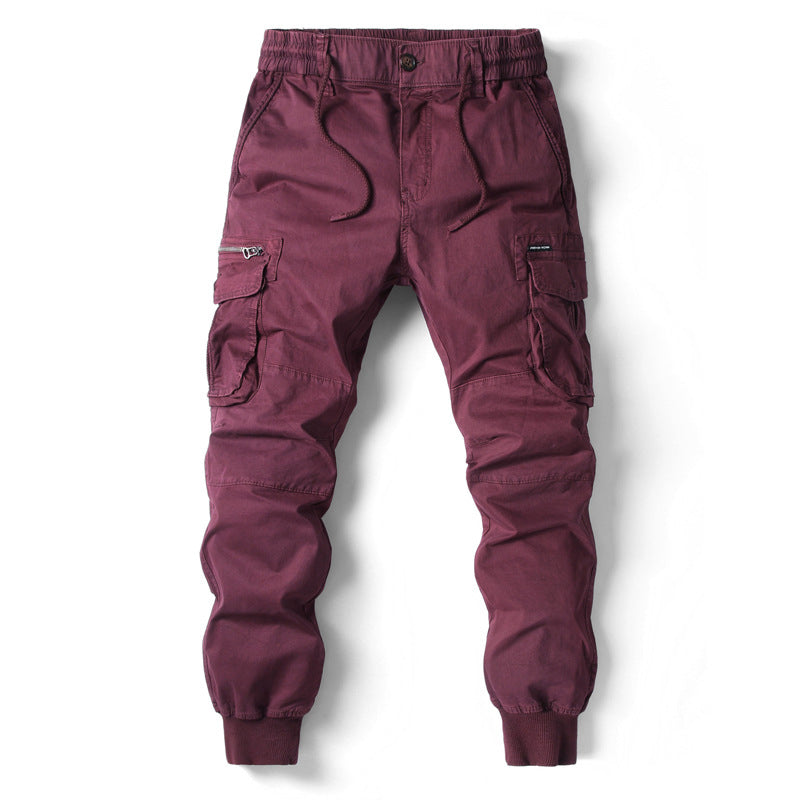 Men's Casual Cargo Jogger Pants with Pockets
