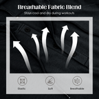 Athletic Fit Workout Hoodie Tee for Men