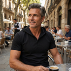 Athletic Fit Workout Hoodie Tee for Men