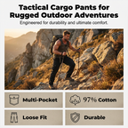 💥Men's Cotton Cargo Tactical Pants 🔥BUY 2 FREE SHIPPING 💥