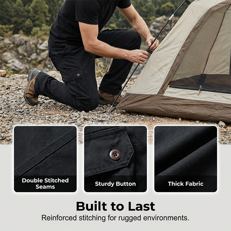 💥Men's Cotton Cargo Tactical Pants 🔥BUY 2 FREE SHIPPING 💥