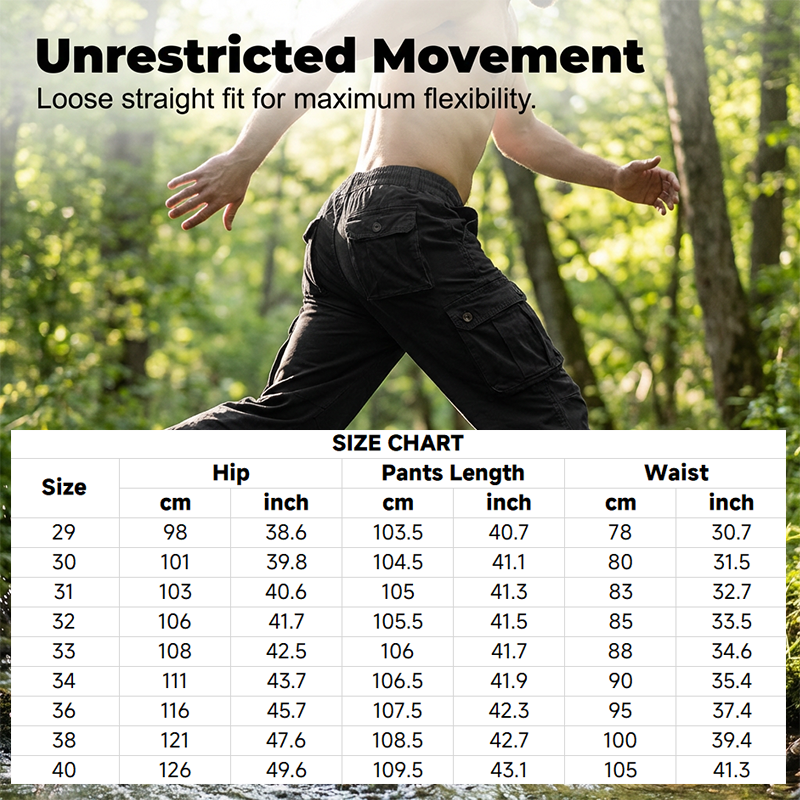 💥Men's Cotton Cargo Tactical Pants 🔥BUY 2 FREE SHIPPING 💥