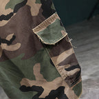 Men's Studded Camo Cargo Shorts