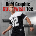 💥🔥Selling fast! Men's Casual Graphic Print T-Shirt 🔥BUY 2 FREE SHIPPING💥