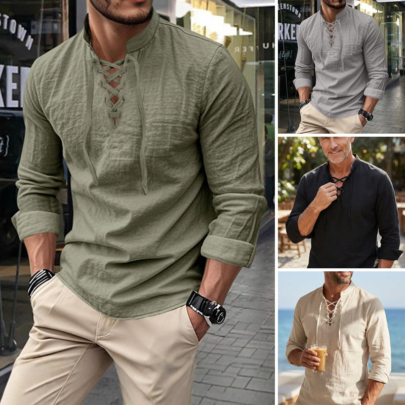 👔Men's Casual Solid Color Shirt 🔥BUY 2 FREE SHIPPING