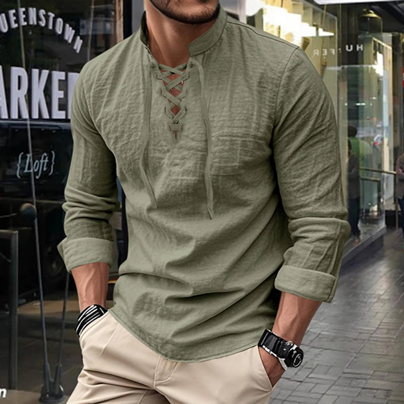 👔Men's Casual Solid Color Shirt 🔥BUY 2 FREE SHIPPING