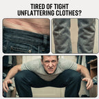 👖Men's Loose-Fit Drawstring Pants with Pockets 🔥BUY 2 FREE SHIPPING
