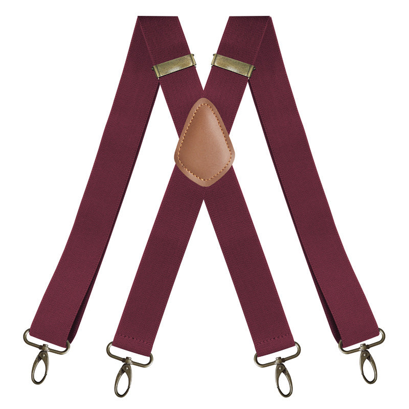 📢📢50% OFF !! ⏰Men's X-Back Suspenders with Hook Clips