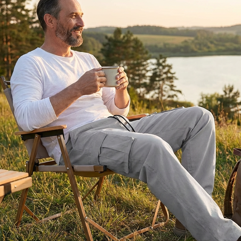 👖 Men's Casual Cargo Pants – 50% OFF
