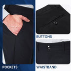 💥 Business style wrinkle-resistant suit pants