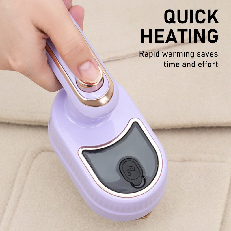👔 2026 HOT SALE🥳50K+ SOLD!✨  Mini Foldable Steam Iron – Dual Function, 50ml Tank, Rotatable Handle ✈️