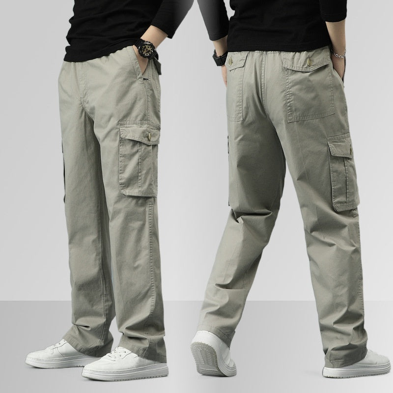 ☀️ Lightweight & Breezy – Multi-Pocket Loose Fit Pants • Ultra Comfort • Summer Ready 🔥BUY 2 FREE SHIPPING