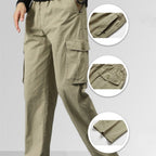 ☀️ Lightweight & Breezy – Multi-Pocket Loose Fit Pants • Ultra Comfort • Summer Ready 🔥BUY 2 FREE SHIPPING