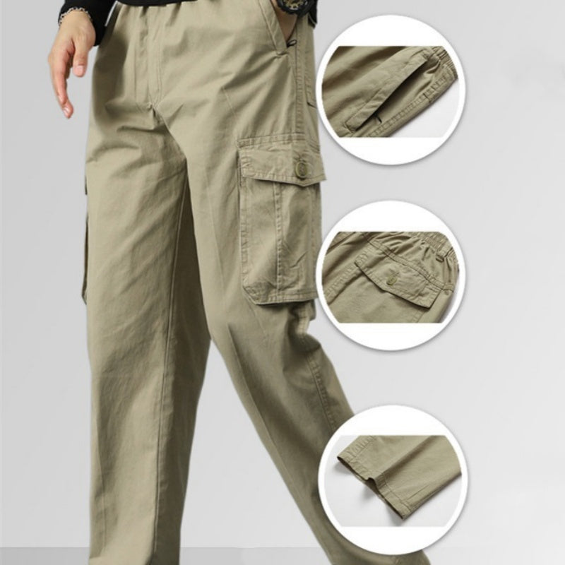 ☀️ Lightweight & Breezy – Multi-Pocket Loose Fit Pants • Ultra Comfort • Summer Ready 🔥BUY 2 FREE SHIPPING