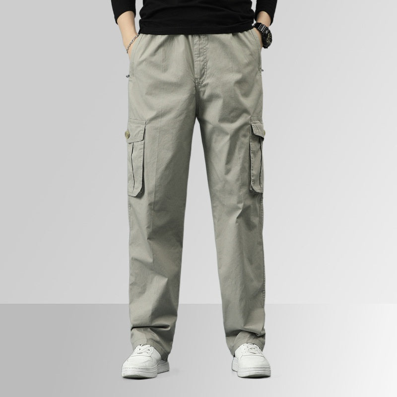 ☀️ Lightweight & Breezy – Multi-Pocket Loose Fit Pants • Ultra Comfort • Summer Ready 🔥BUY 2 FREE SHIPPING