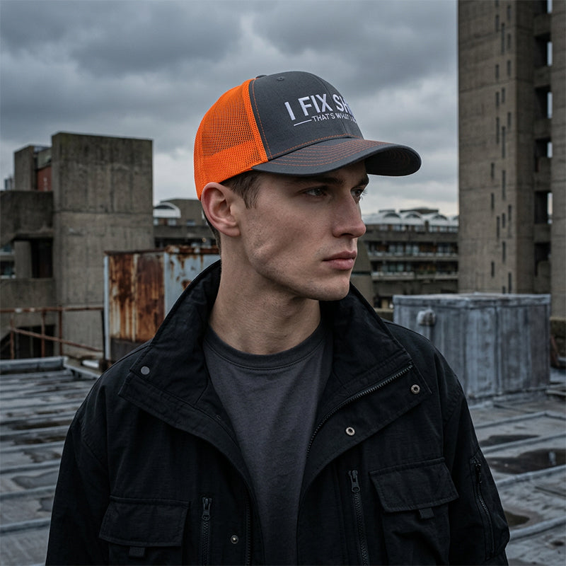 🛠️ Funny Mechanic Baseball Cap – For Handymen with a Sense of Humor 🧢😄