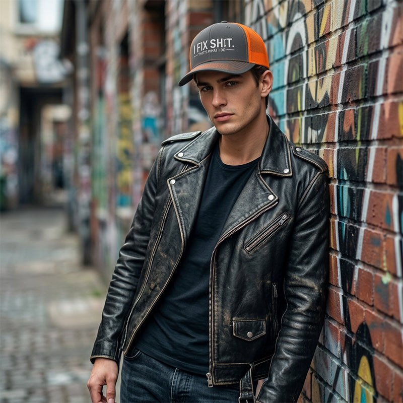 🛠️ Funny Mechanic Baseball Cap – For Handymen with a Sense of Humor 🧢😄