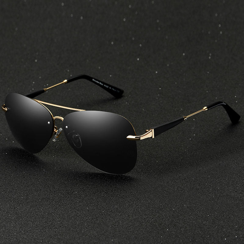 🕶️ POLARIZED AVIATOR SUNGLASSES – ☀️ Glare-Free, Crystal Clear Vision