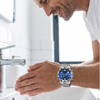 🔥 50% OFF – Men's Steel Chronograph Watch ⏱️