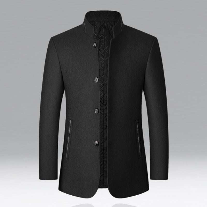 🔥 $50 Off! The Men's Classic Stand Collar Jacket That Upgrades Your Look Without Breaking the Bank