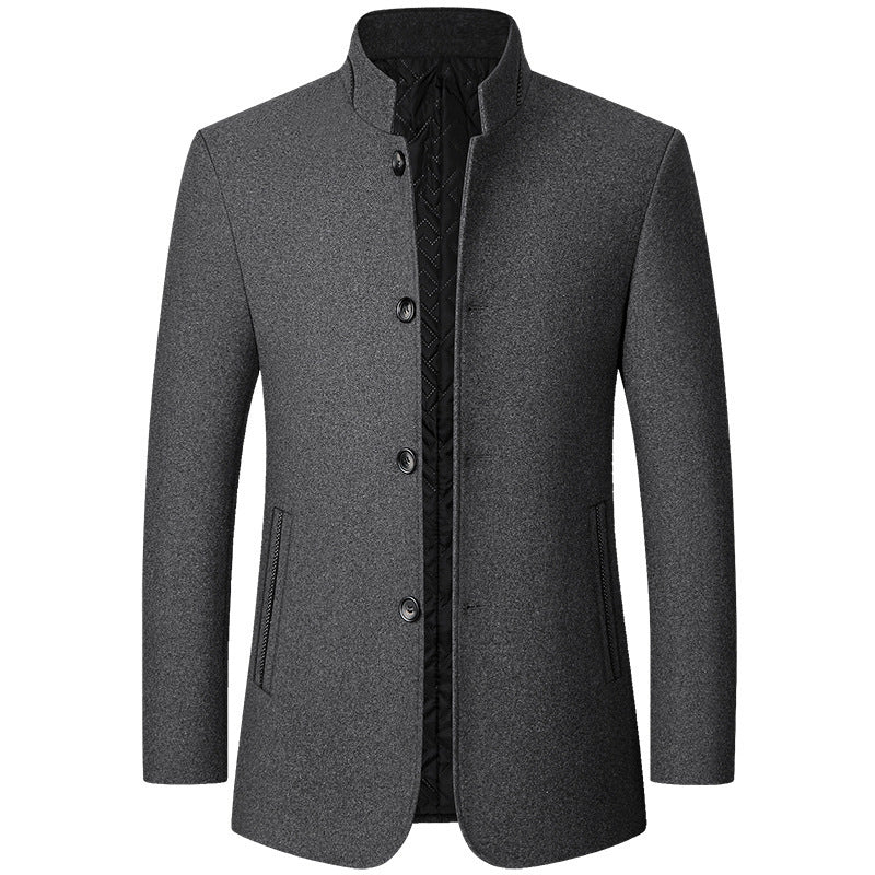 🔥 $50 Off! The Men's Classic Stand Collar Jacket That Upgrades Your Look Without Breaking the Bank
