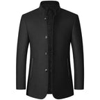 🔥 $50 Off! The Men's Classic Stand Collar Jacket That Upgrades Your Look Without Breaking the Bank