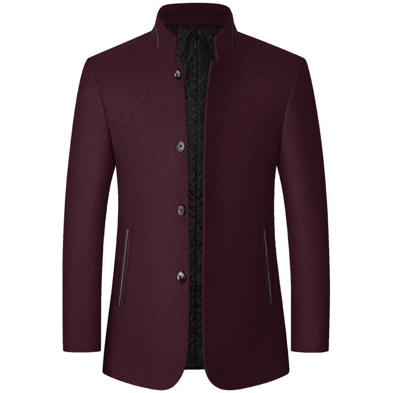 🔥 $50 Off! The Men's Classic Stand Collar Jacket That Upgrades Your Look Without Breaking the Bank