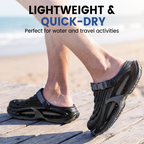👟 Men‘s Breathable Non-Slip Clogs – 📏 Instant Height Gain + ☁️ All-Day Cushioning
