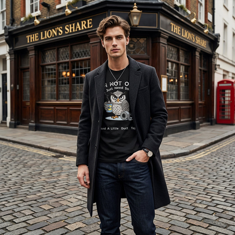 💞50K+ SOLD!🦉 Owl "I'm Not Old" Graphic T-Shirt