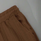 🌴 Men's Casual Short Sleeve Shirt & Pants Set – Coordinated Style 🍹