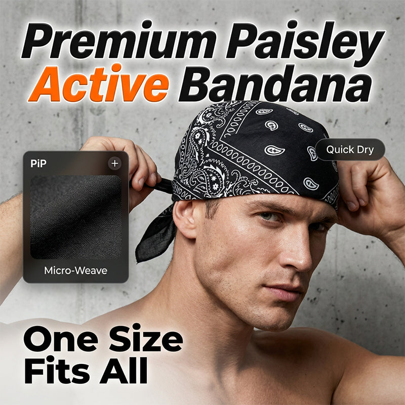 Classic Biker & Sports Headwrap