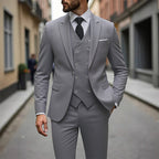 👔 Men's Slim-Fit 3-Piece Suit Set ✨🔥