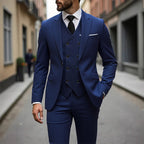 👔 Men's Slim-Fit 3-Piece Suit Set ✨🔥