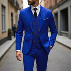 👔 Men's Slim-Fit 3-Piece Suit Set ✨🔥
