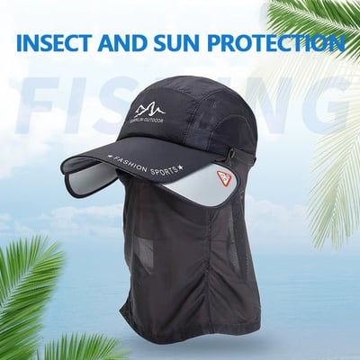 🥳2026 HOT SALE🥳Retractable Brim Outdoor/Fishing/Riding/Climbing Sunblock Hat