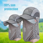 🥳2026 HOT SALE🥳Retractable Brim Outdoor/Fishing/Riding/Climbing Sunblock Hat