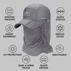 🥳2026 HOT SALE🥳Retractable Brim Outdoor/Fishing/Riding/Climbing Sunblock Hat