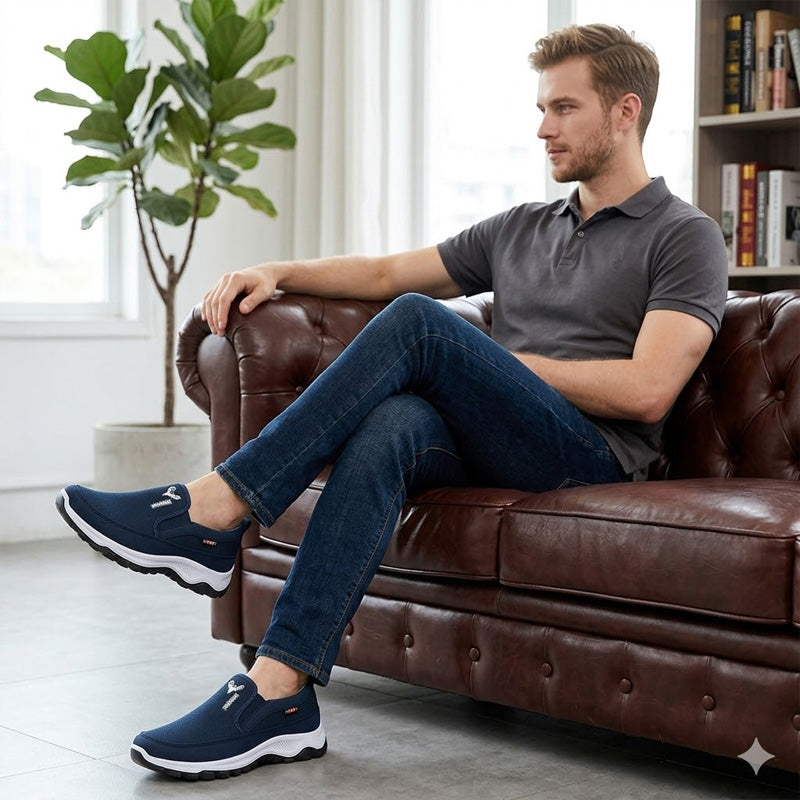 Men's Breathable Slip-On Walking Shoes