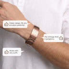 Adjustable Retro Bronze Link Bracelet