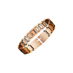 Adjustable Retro Bronze Link Bracelet