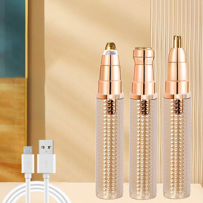 2026 Sale — Over 38,000 Sold! Portable Electric Eyebrow Trimmer – Interchangeable Heads