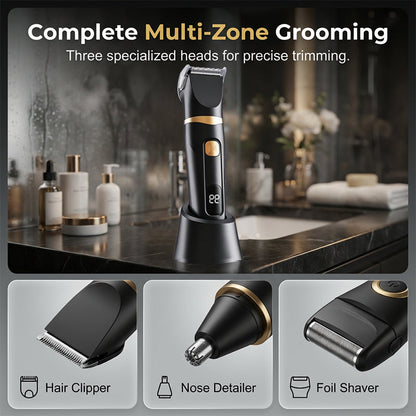 ⏳Time-Limited Special⏰3-in-1 Electric Grooming Kit for Men & Women