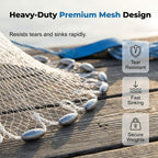 📢📢49% OFF !! ⏰ Easy-Throw Cast Net – Heavy-Duty Mesh, Rapid Sinking, Versatile 🌊