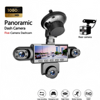 🥳2026 HOT SALE🥳💞50K+ SOLD!🚗📹 50% OFF! 5‑Lens Panoramic Dash Cam – Front, sides, rear & interior – zero blind spots. 1080P night vision & motion detection – protect your car from every angle! 🛡️✨